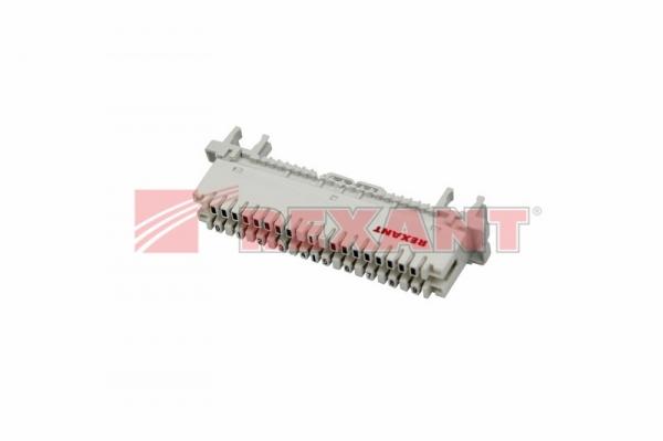 Плинт 10 pin размыкаемый 0-9 (универсальный)  REXANT 04-0121