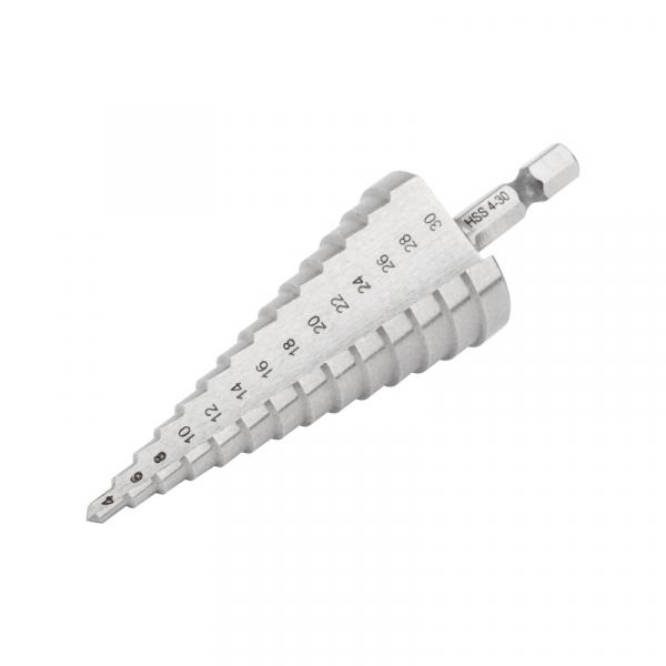 Сверло по жести ступенчатое 4,0 - 30,0 мм  REXANT 12-6602