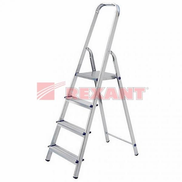 Стремянка алюминиевая четыре  ступеньки 12-5041