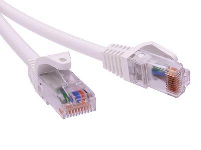 Патч-корд неэкранированный CAT6 U/UTP 4х2, LSZH, белый, 0.5м