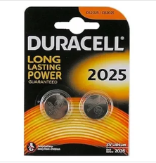 Элемент питания DURACELL CR2025-2BL