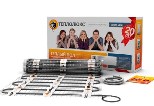 Теплолюкс Комплект теплых полов  MiNi MH-440-3,00 без регулятора (одножильный мат, 3 кв.м, 440 Вт)