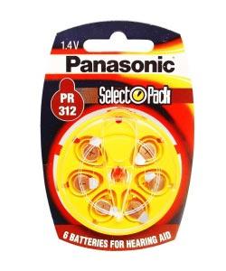 Элемент питания Panasonic PR312HEP/6DC
