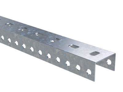 П-образный профиль PSL, L3000, толщ.1,5 мм, цинк-ламельный