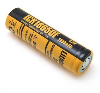 Аккумулятор ET ICR18650F (2600mAh)