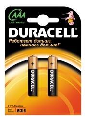 Элемент питания DURACELL MN2400/LR03 BP2 (кратно 2)