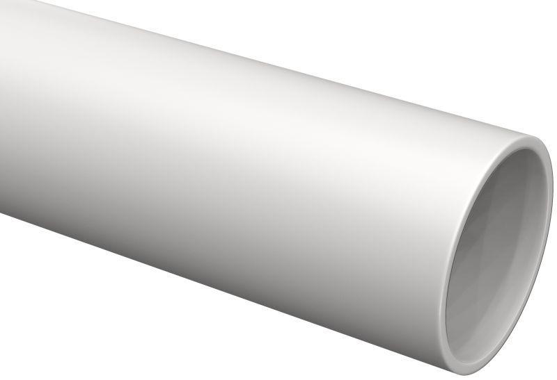 Труба гладкая ПВХ жесткая d40мм сер. (дл.3м) IEK CTR10-040-K41-024I