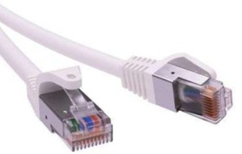 Патч-корд экранированный CAT5E F/UTP 4х2, LSZH, белый, 1.0м