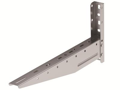 Консоль с опорой ML осн.500, цинк-ламельная