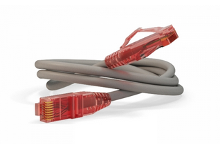 Патч-корд U/UTP, Cat.5e, LSZH, 10 м, серый Hyperline PC-LPM-UTP-RJ45-RJ45-C5e-10M-LSZH-GY