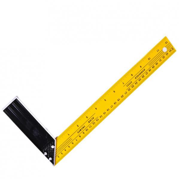 Угольник с алюминиевым основанием 35см // 888 3015335