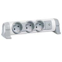 Удлинитель бытовой Legrand 694624 3X2К+З б/каб. комф.