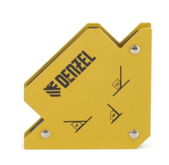 Фиксатор  магнитный для  сварочных работ усилие 25 LB// Denzel