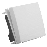 Schneider Electric  Wessen45  Белый Выключатель PAL9010  45х45  1-клавишный (2 модуля)  VN1U-141-BE