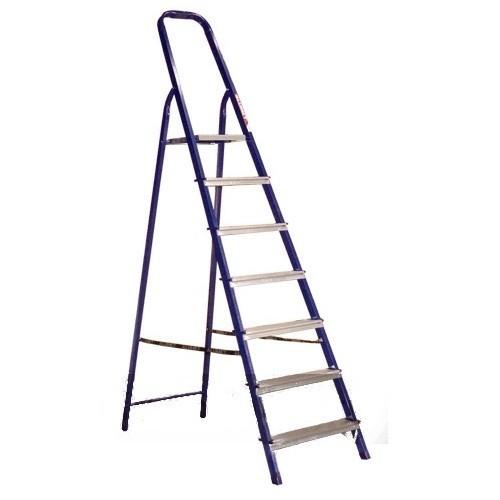 Стремянка Алюмет 7 ступеней, стальная 145см  М8407