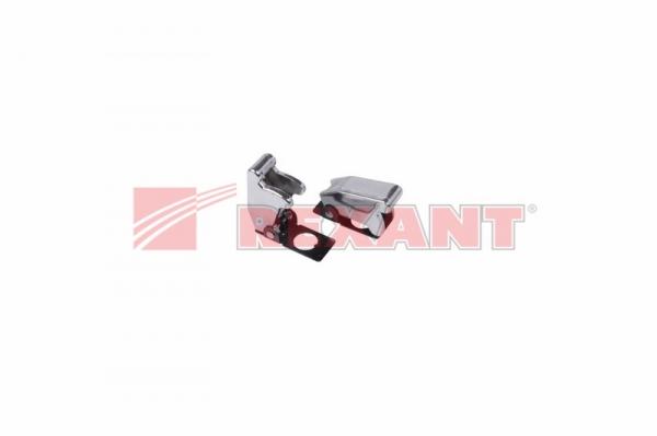 Защитная крышка для тумблеров типа KN и ASW  хром  (SAC-01)  REXANT 36-4652