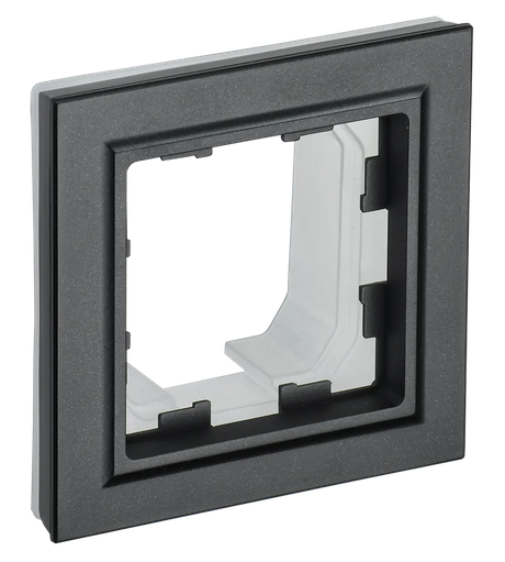 BRITE Рамка 1-мест. IP44 РУ-1-БрЧ-44 черн. IEK