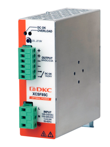 Источник бесперебойного питания ДКС OPTIMAL POWER, 1p, 85 Вт, 3.5 А, 24 В
