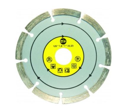 Диск алмазный 180 х 22,2 х 2,2 мм камень сегмент сух рез  888 6881040