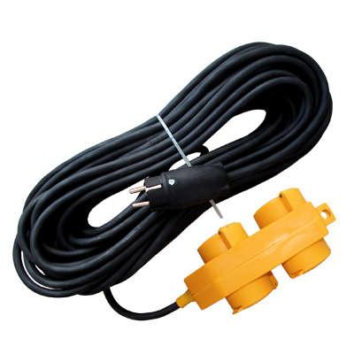 Удлинитель-шнур 4х50м с заземл. 16А IP44 У16-040 КГ 3х1.5 розетки с защ. крышкой UNIVersal 9634135