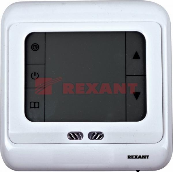 Терморегулятор сенсорный с автоматическим программированием (3680Вт)  REXANT 51-0536