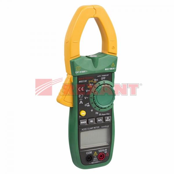 Мультиметр MS-2138 MASTECH токовые клещи (13-1311) 13-1311