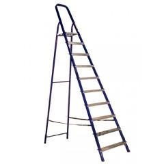 Стремянка 10 ступеней, сталь 208 см  Алюмет М8410