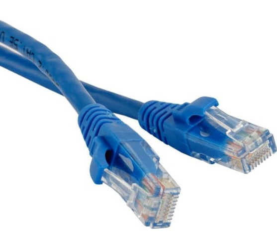 Патч-корд U/UTP, категория 5е PC-LPM-UTP-RJ45-RJ45-C5e-2M-BL (PC-LPM-UTP-RJ45-C5E-2M-BL)  (100% Fluke Component Tested), PVC, 2 м, синий Hyperline