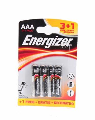 Элемент питания ENERGIZER E92/LR03 Maximum BP3+1