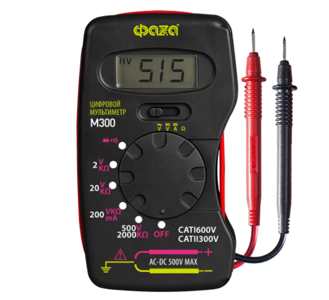 Мультиметр М-300 ФАZА цифровой