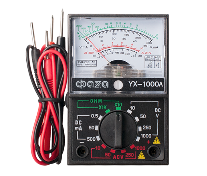 Мультиметр YX-1000A ФАZА аналоговый