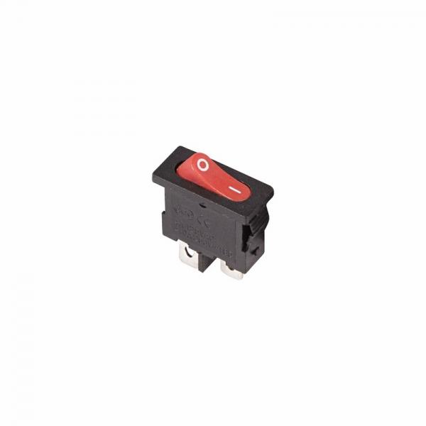 Выключатель клавишный 250V 6А (2с) ON-OFF красный  Mini  (RWB-103, SC-766, MRS-101-5)  REXANT 36-2051