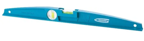 Уровень алюм.  50см, литой 2 глазка// GROSS  34915