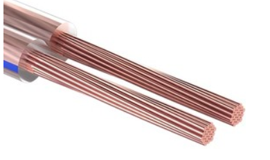 Кабель акустический  2х0,35 мм (прозрачный) 100м  BLUELINE PROCONNECT 01-6202-6