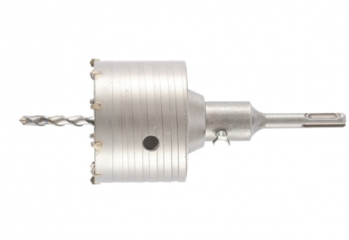 Буровая коронка SDS+ 80мм М22 в сборе // MATRIX бетон/кирпич   70331