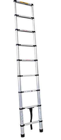 Лестница приставная телескопическая 2.6м (без чехла) // SHTOK