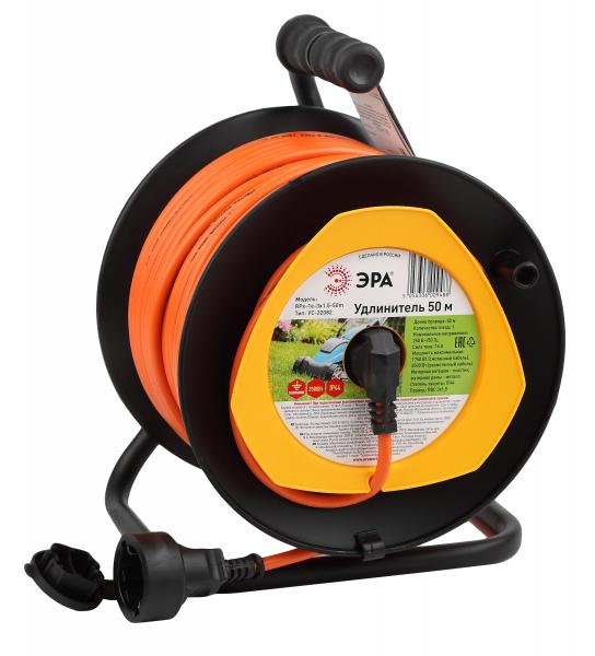 Удлинитель силовой ЭРА RPx-1e-3x1.5-50m на п. катушке c/з 50м 1 гн ПВС 3х1.5