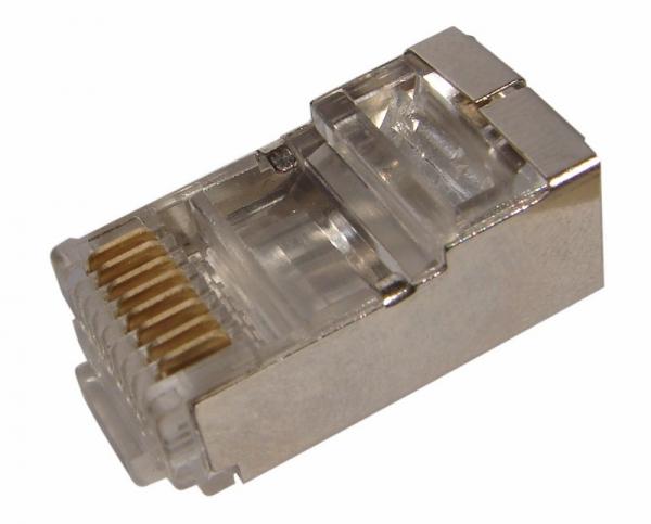 Джек RJ-45  8P-8C  CAT5e (с экраном) REXANT 05-1023 (кратно 100)