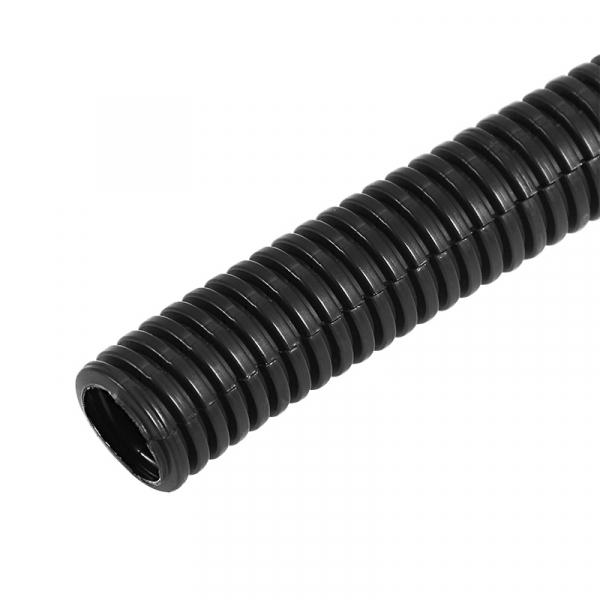 Трубa автомобильная гофрированная ПП Ø 9,0 мм, разрезная (бухта 50 м/уп.) REXANT 16-1055