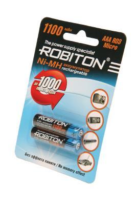 Аккумулятор ROBITON RTU1050MH-2AAA BL2  13117