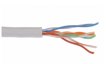 ITK Кабель связи витая пара U/UTP, кат.6 4x2х23AWG solid, LSZH, 305м, зеленый