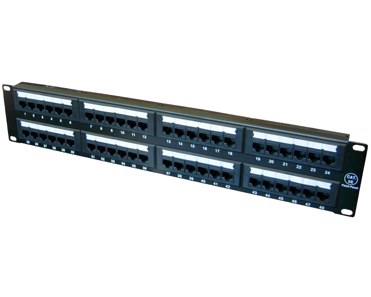 Патч-Панель 48 гнезд RJ-45 CAT5e 19" REXANT  04-0022 04-0022