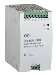Блок питания OPS 220В AC/24В DC 75Вт ONI