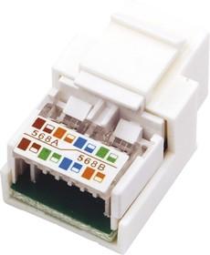 Гнездо вставка RJ-45 REXANT (Keystone Jack) CAT5e,  03-1012  Тип 2 03-1012