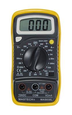 Мультиметр ФАЗА MAS-830L+чехол