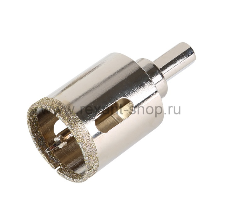 Коронка алмазная 25 мм с центровочным сверлом REXANT 92-0008