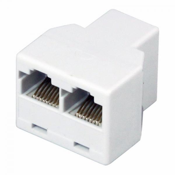 Компьютерный двойник (гнездо - 2 гнезда) 8Р-8С REXANT 03-0103 03-0103