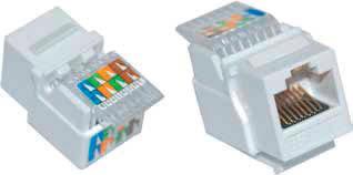 ITK Модуль Keystone Jack кат.5E, UTP, IDC Dual, гор. заделка