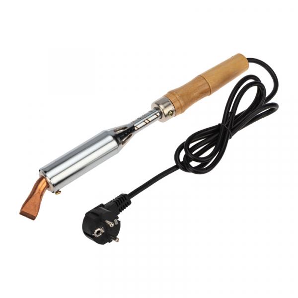 Электропаяльник 200Вт 220В ЭПСН ПД деревянная ручка  (W-200)  REXANT 12-0211