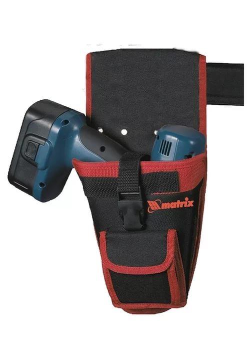 Кобура MATRIX для шуруповерта с карманом для бит и сверл